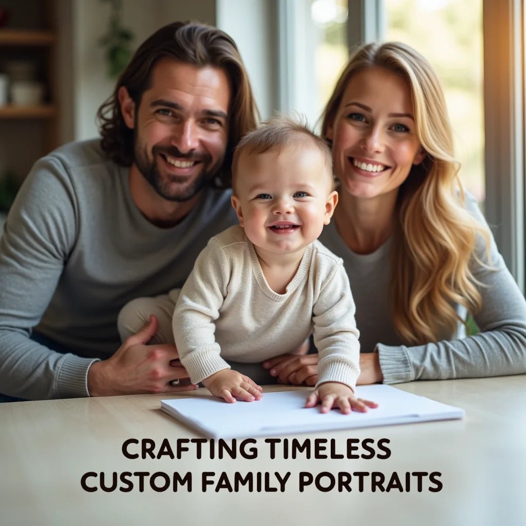 Crafting Timeless Custom Family Portraits You Will Love - KIAHMILLA