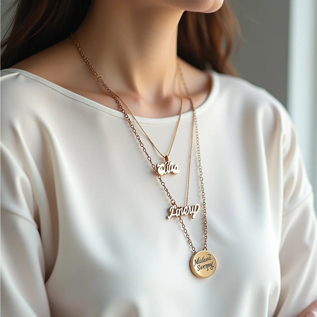 Crafting Your Signature with Personalized Name Necklaces - KIAHMILLA