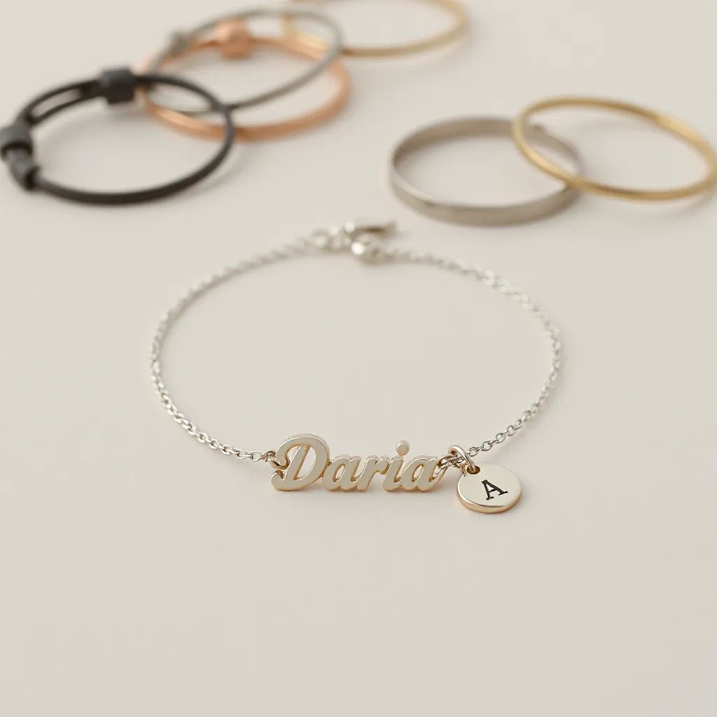 Custom Name Bracelets: Fit, Style, and Care Tips - KIAHMILLA
