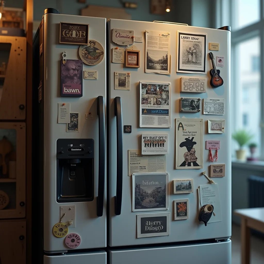 Design a Custom Music Fridge Magnet that Plays Your Story - KIAHMILLA