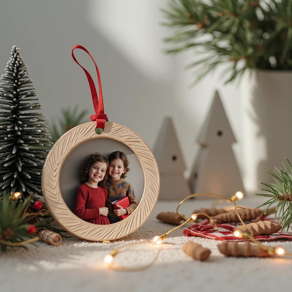 Custom Photo Ornaments - Design Your Own Custom Photo Ornaments for Keepsakes