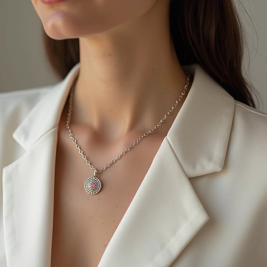 How to Style a Sterling Silver Projection Necklace - KIAHMILLA