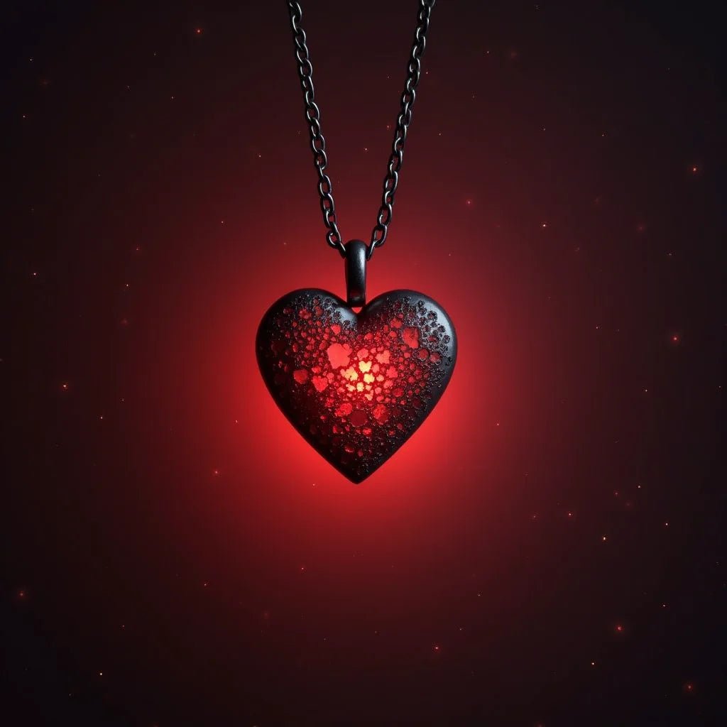 Love in Focus A Heart Shaped Projection Necklace Experience - KIAHMILLA
