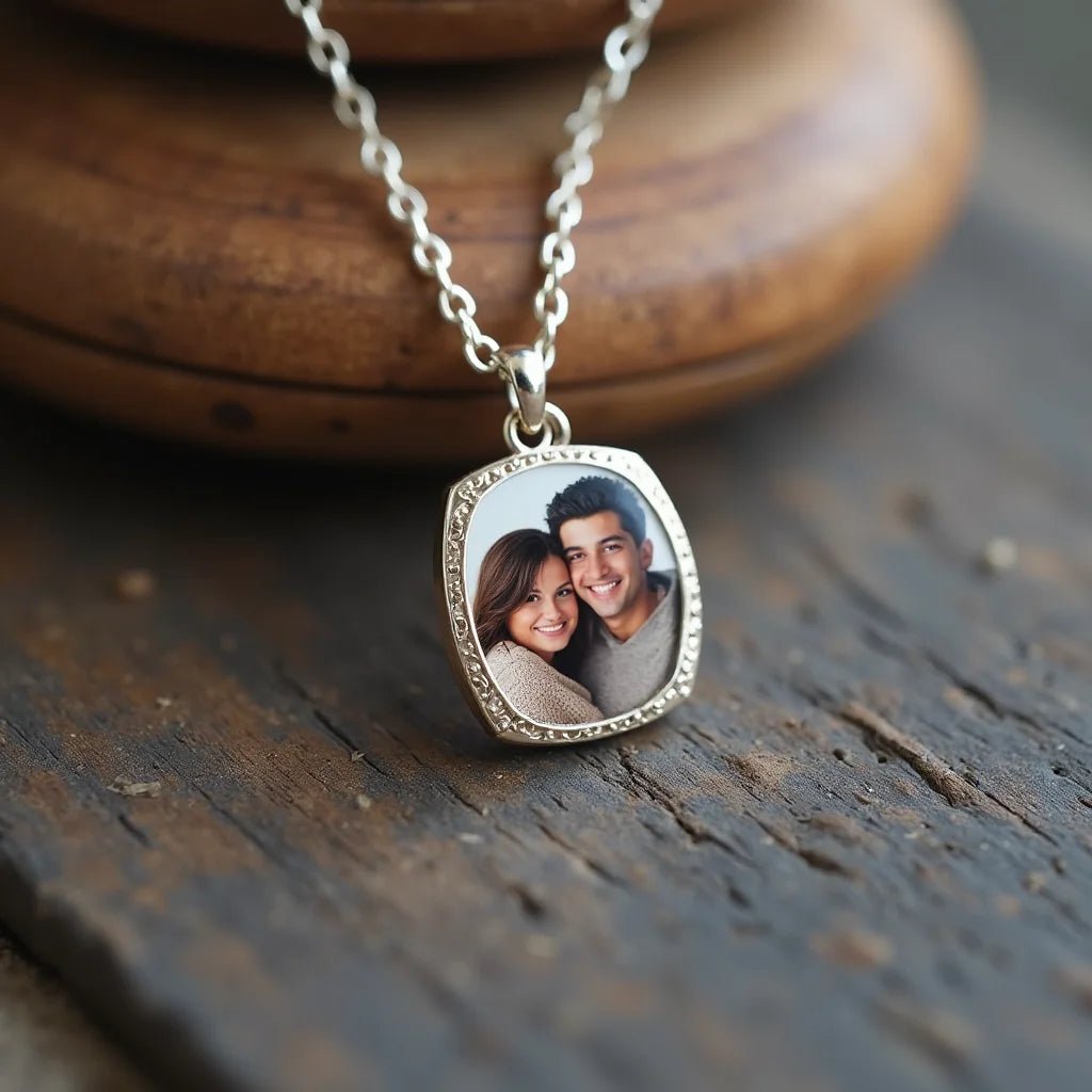 Personalized Photo Necklace A Timeless Keepsake for You - KIAHMILLA