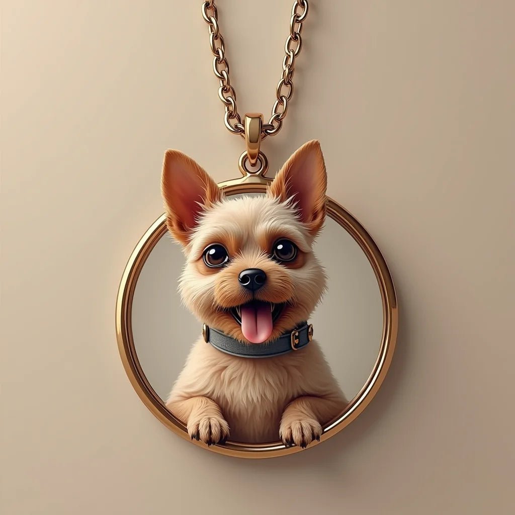 Pet Portrait Necklace Gifts That Capture Your Best Friend - KIAHMILLA
