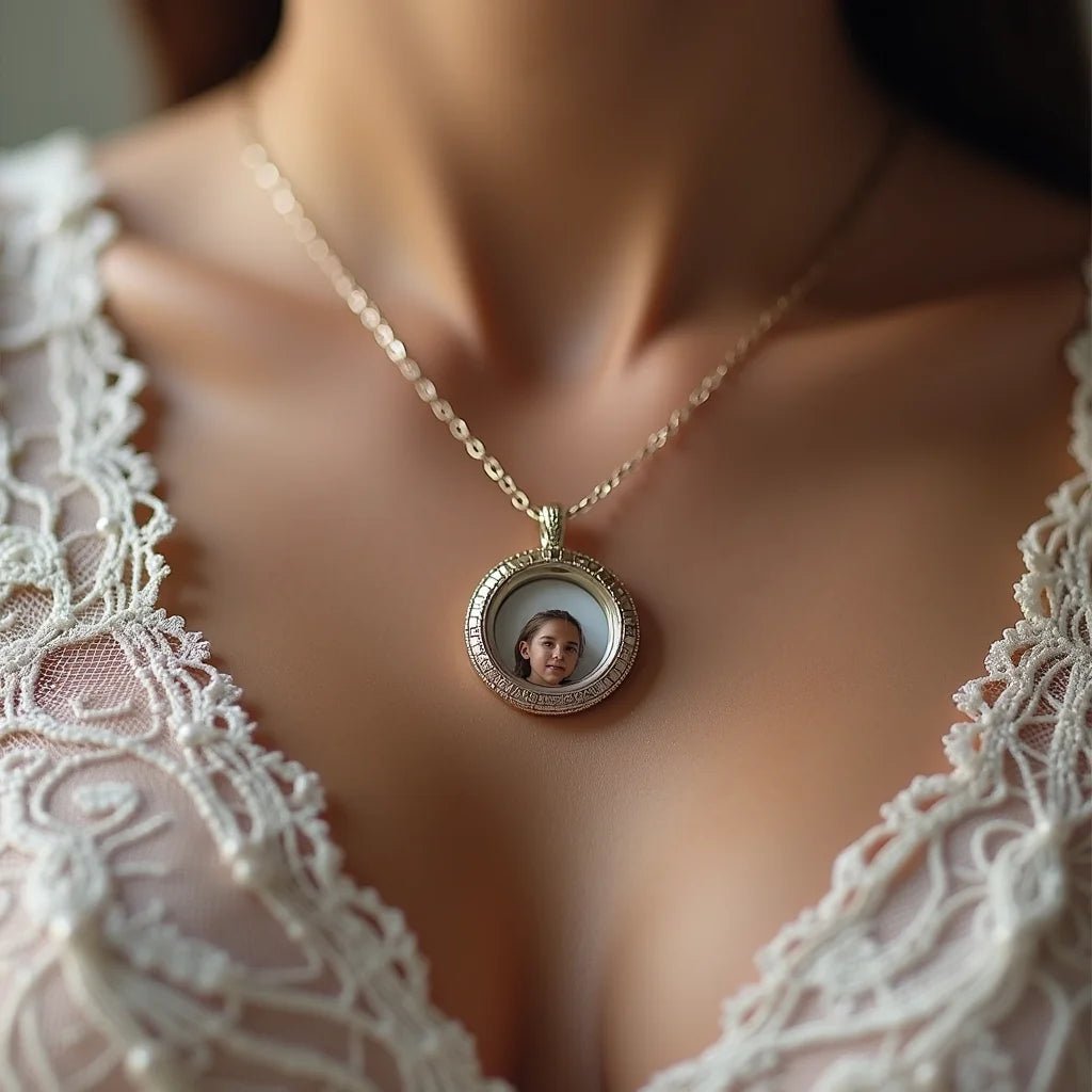 Photo Locket Necklaces: Create Meaningful Keepsakes - KIAHMILLA