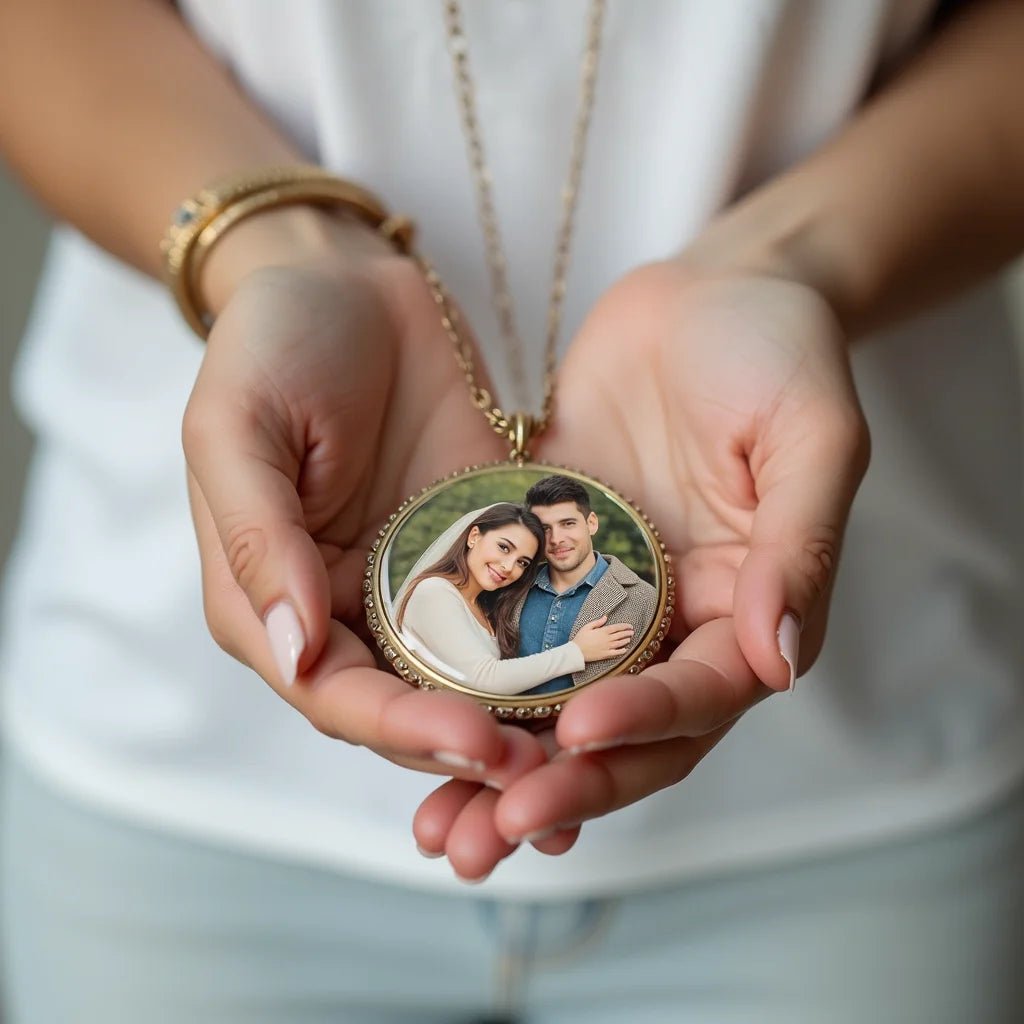 Preserve Moments with a Photo Engraved Necklace Forever - KIAHMILLA