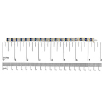 14K Yellow Gold 2/5 Cttw Diamond & 8.0 Cttw Baguette Cut Blue Sapphire Alternating Link Bracelet (G-H Color, VS1-VS2 Clarity) - 7