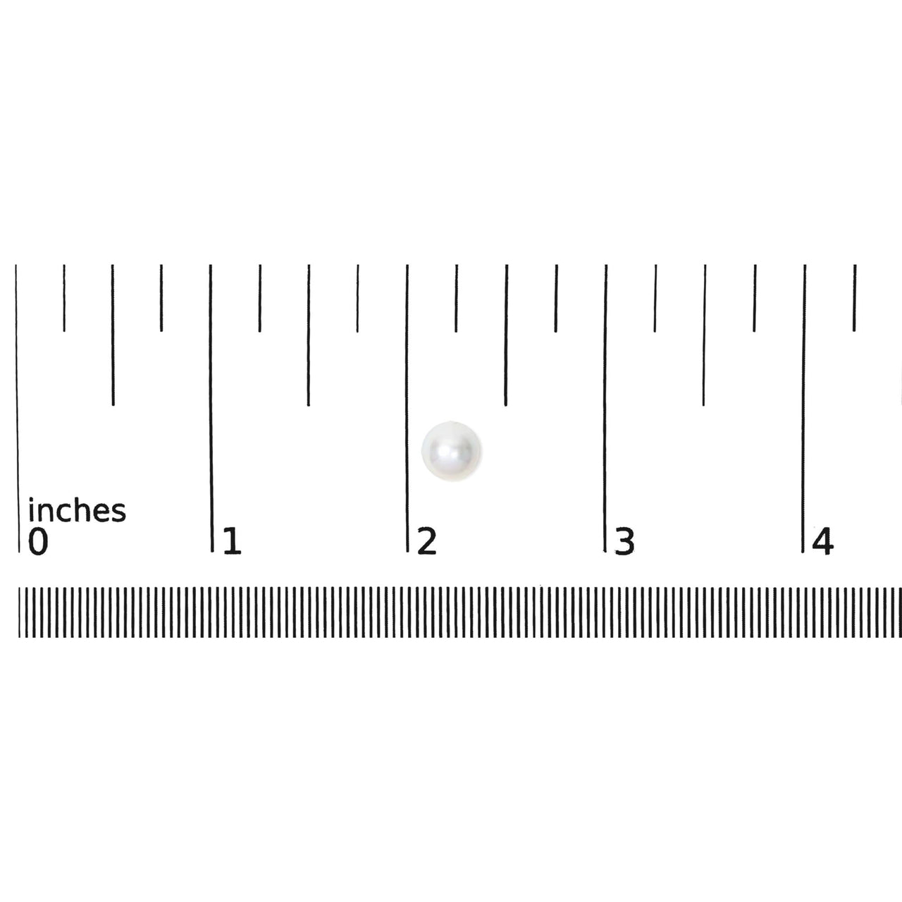 14K Gold Cultured Freshwater Pearl Solitaire Stud Earrings