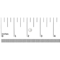 14K Gold Cultured Freshwater Pearl Solitaire Stud Earrings