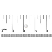 14K Gold Cultured Freshwater Pearl Solitaire Stud Earrings