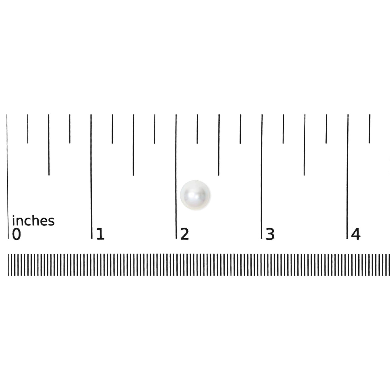 14K Gold Cultured Freshwater Pearl Solitaire Stud Earrings