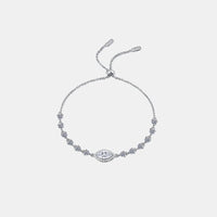 1 Carat Moissanite 925 Sterling Silver Bracelet - Coolpeacock
