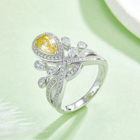 1 Carat Moissanite 925 Sterling Silver Ring - Coolpeacock