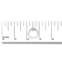 .925 Sterling Silver 1/2 Cttw Diamond Scatter Composite Bypass Ring (I-J Color, I1-I2 Clarity)
