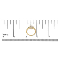 .925 Sterling Silver 1/2 Cttw Diamond Scatter Composite Bypass Ring (I-J Color, I1-I2 Clarity)