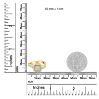 10KT Yellow Gold Diamond Cocktail Ring (5/8 cttw, H-I Color, SI2-I1 Clarity)