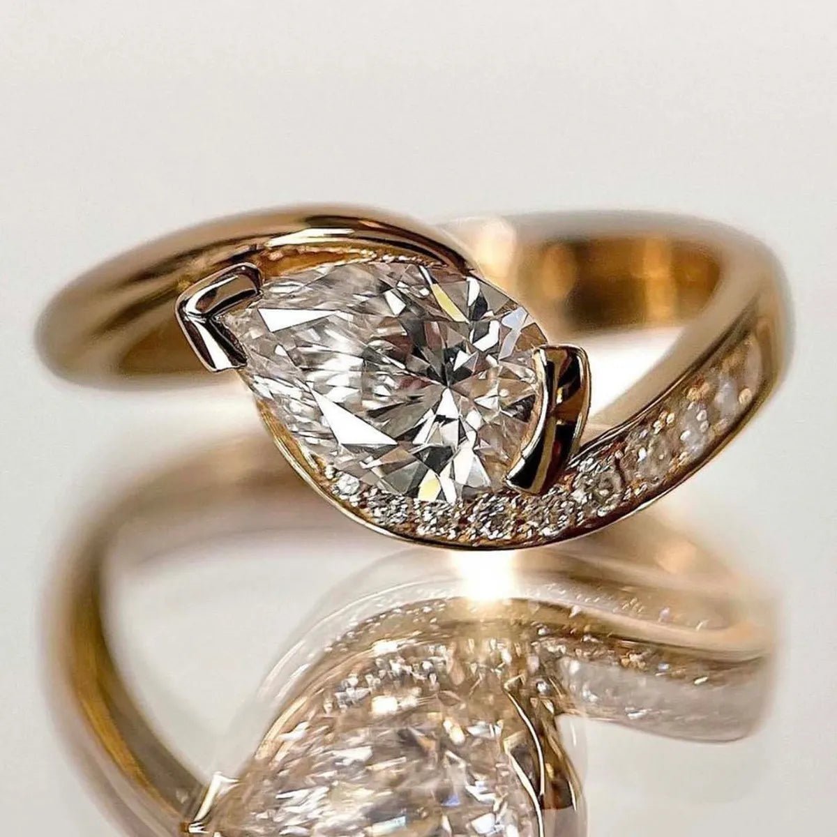 1.5 Carat Moissanite 925 Sterling Silver Ring - Coolpeacock