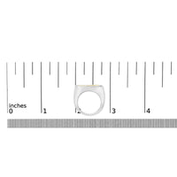 14K Yellow Gold Plated Sterling Silver Diamond Accent Infinity Ring