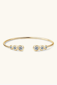 1.8 Carat Moissanite 925 Sterling Silver Bracelet - Coolpeacock