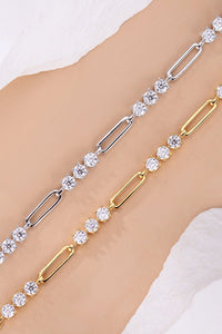 1.8 Carat Moissanite 925 Sterling Silver Bracelet - Coolpeacock