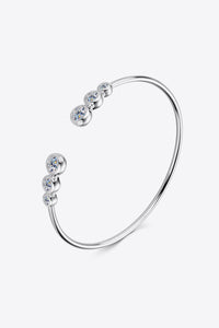 1.8 Carat Moissanite 925 Sterling Silver Bracelet - Coolpeacock
