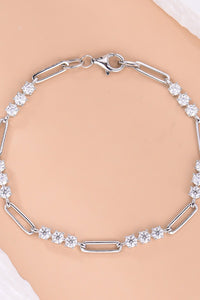 1.8 Carat Moissanite 925 Sterling Silver Bracelet - Coolpeacock