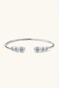 1.8 Carat Moissanite 925 Sterling Silver Bracelet - Coolpeacock