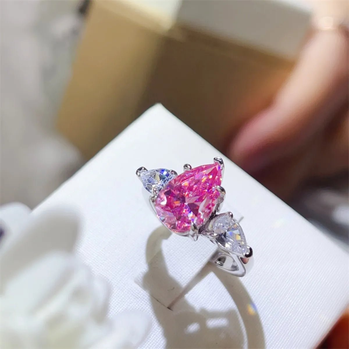 2 Carat 925 Sterling Silver Moissanite Ring - Coolpeacock