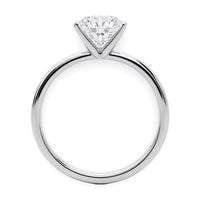 2 Carat Round Lab Grown IGI G/VS1 Diamond Solitaire Ring in 10K White Gold - KIAHMILLA