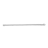 .925 Sterling SIlver 1.00 Cttw Marquise Link Bracelet