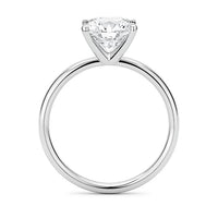 3 Carat Cushion Lab Grown IGI G/VS1 Diamond Solitaire Ring in 10K White Gold - KIAHMILLA