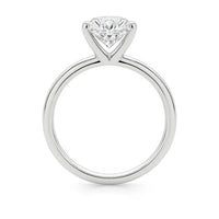 3 Carat Princess Lab Grown IGI G/VS1 Diamond Solitaire Ring in 14K White Gold - KIAHMILLA