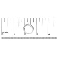 10K White Gold Diamond Bypass Ring (1 Cttw, G-H Color, SI2-I1 Clarity)