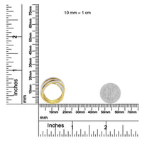 10KT Yellow Gold Diamond Bypass Ring (1 5/8 cttw, H-I Color, SI2-I1 Clarity)