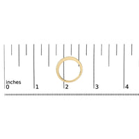 10K Yellow Gold Two-Row Diamond Band Ring (1 Cttw, J-K Color, I1-I2 Clarity)