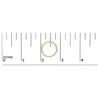 10K Yellow Gold Plated .925 Sterling Silver 1/4 Cttw Channel Set Round Diamond 11 Stone Wedding Band Ring (K-L Color, I1-I2 Clarity)