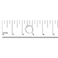 .925 Sterling Silver 2.00 Cttw Round-Cut Diamond Overlapping Bypass Band Ring (I-J Color, I2-I3 Clarity)