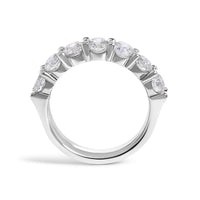 14K Gold 2.0 Cttw Diamond 7 Stone Band Ring