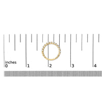 14K Gold 1.00 Cttw Round Diamond Prong Set Wedding Band