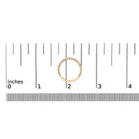 14K Gold 1/4 Cttw Round Diamond Prong Set Wedding Band