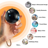 Glass Video Globe – Playable Video Gift Sphere for Valentine’s Day Birthday and Christmas