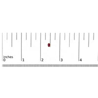14K Gold Oval Cut Gemstone Birthstone 5x3 mm Stud Earrings