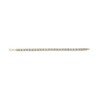 10K Yellow Gold 1.00 Cttw Round-Cut Diamond Link Bracelet (I-J Color, I3-Promo Clarity) - Size 7