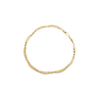 10K Yellow Gold 1/2 Cttw Diamond X-Link 7