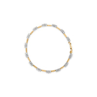 10K Yellow Gold 1.00 Cttw Diamond 3 Stone 7