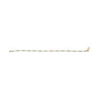 10K Yellow Gold 1.00 Cttw Diamond 3 Stone 7