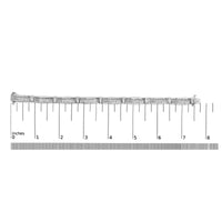 14K White Gold 7.0 Cttw Princess and Baguette Diamond Alternating Link Tennis Bracelet (H-I Color, I1-I2 Clarity) - 7