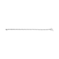 10k White Gold 1/2 Cttw Diamond Infinity Weave Link Bracelet (I-J Color, SI2-I1 Clarity) - 7