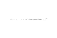 10k White Gold Diamond Accent Spiral Link Bracelet (H-I Color, I3 Clarity) - 7.5